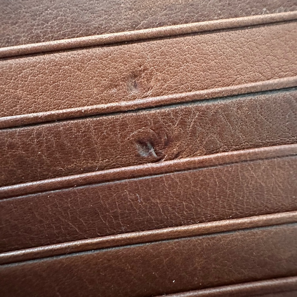 Fossil Multi-Colored Patchwork Trifold Style Wall… - image 9